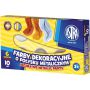 Farby dekoracyjne Astra metaliczny połysk, 6 kolorów, 10 ml - 2